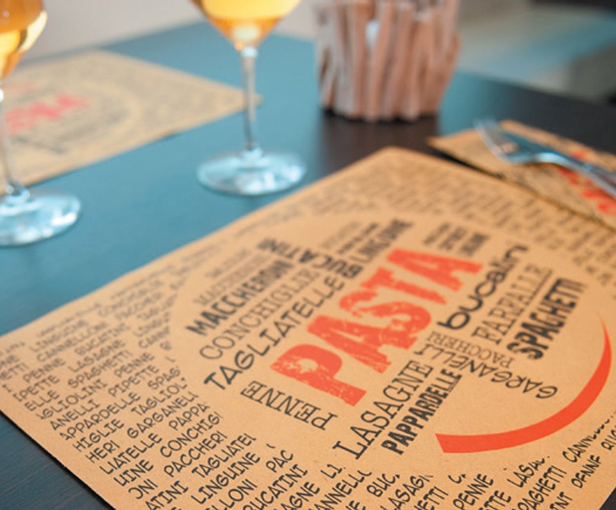 Decor - Tovagliette sottopiatto - Linea Carta Paglia - Pastaword