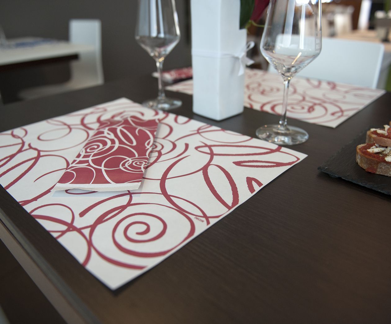 Decor - Buste portaposate - Linea Top - Boccoli Bordeaux