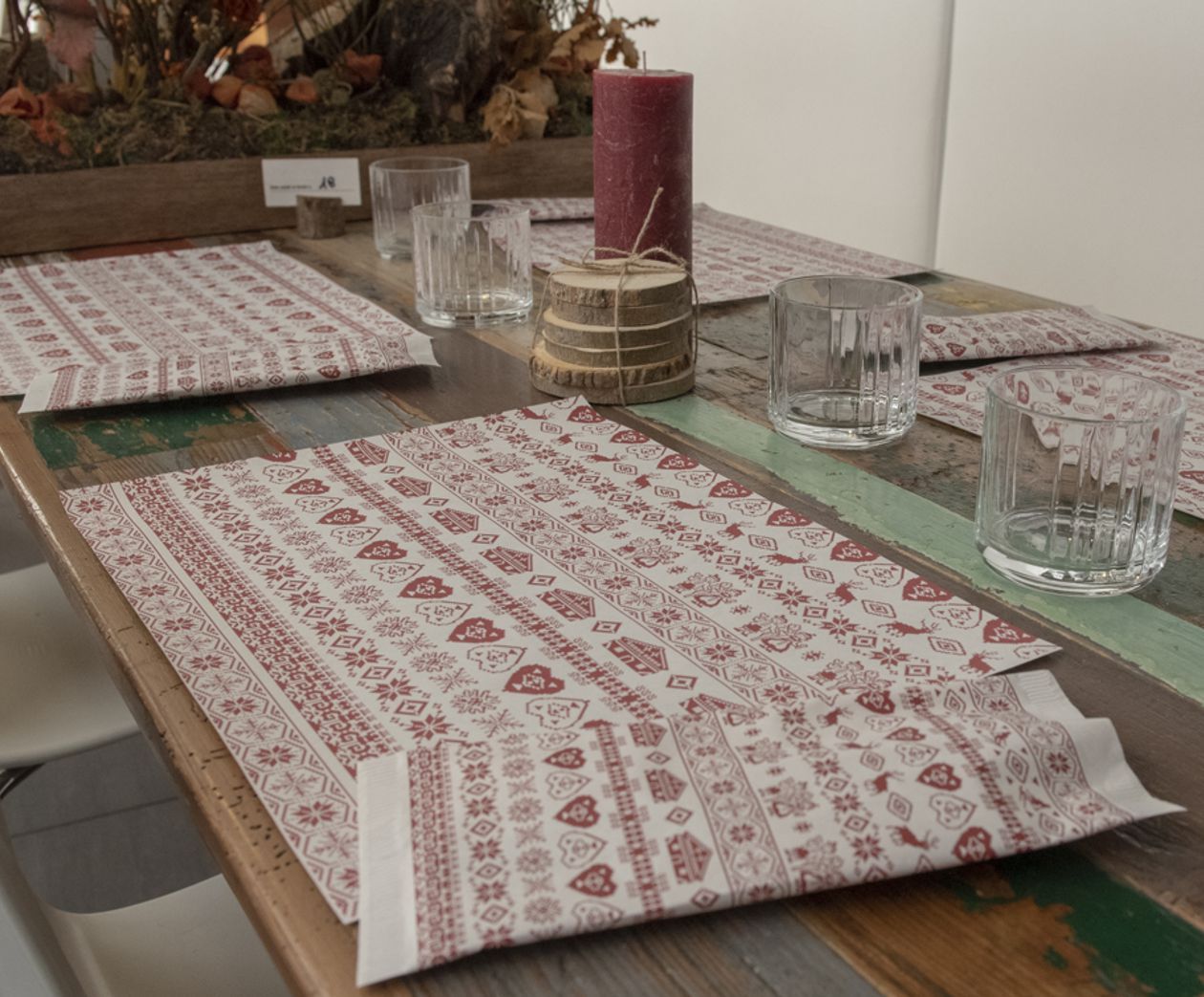 Decor - Buste portaposate - Linea Top - Tirolese Bordeaux 